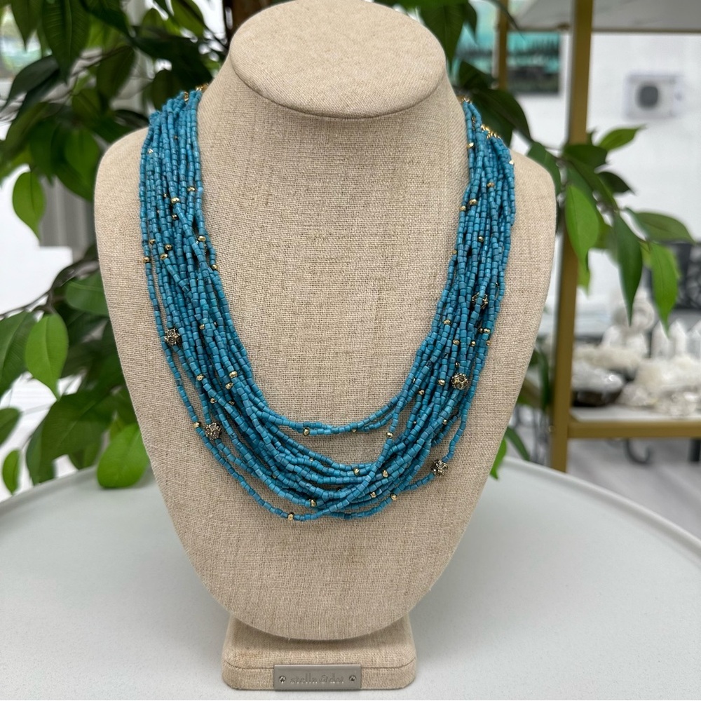 Stella & Dot Turquoise Statement Necklace